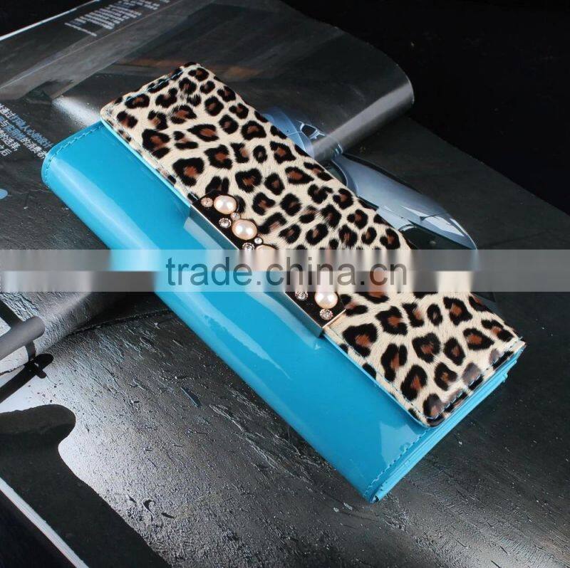 New Design Latest Fashion Leopard print Women Wallet Ladies Wallets Long