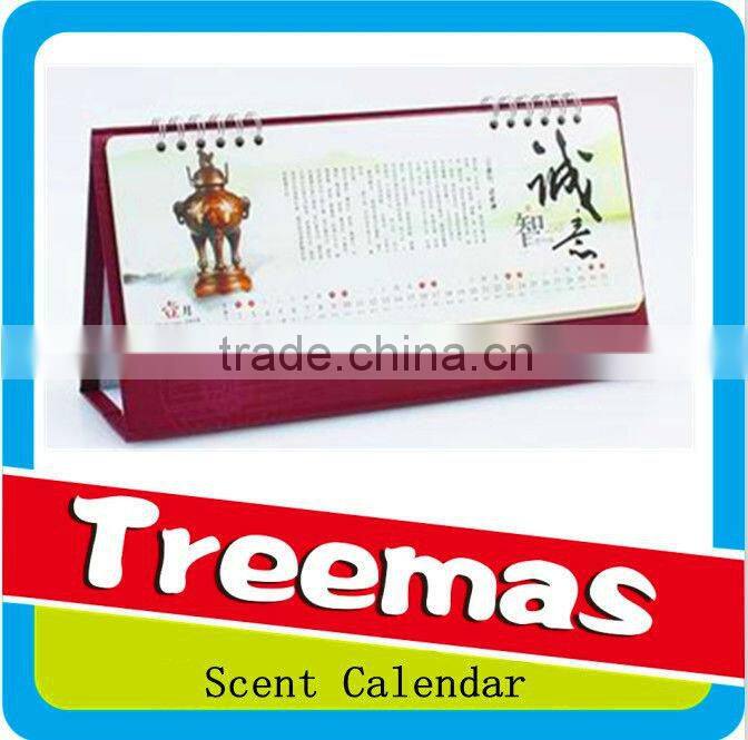Custom shape and custom scent islamic calendar 2015 J006