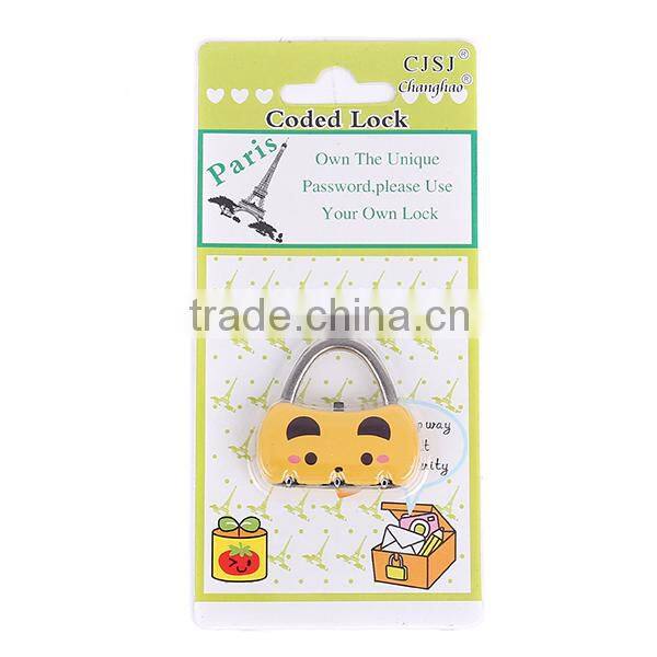 Exquisite Design 2015 Cheap Price Cute Diary Lock With Code Lock