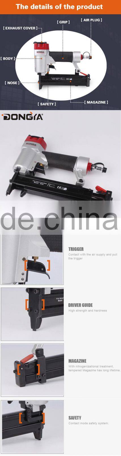 1-1/2'' Medium Wire Narrow Crown Stapler(air nailer,pneumatic gun)