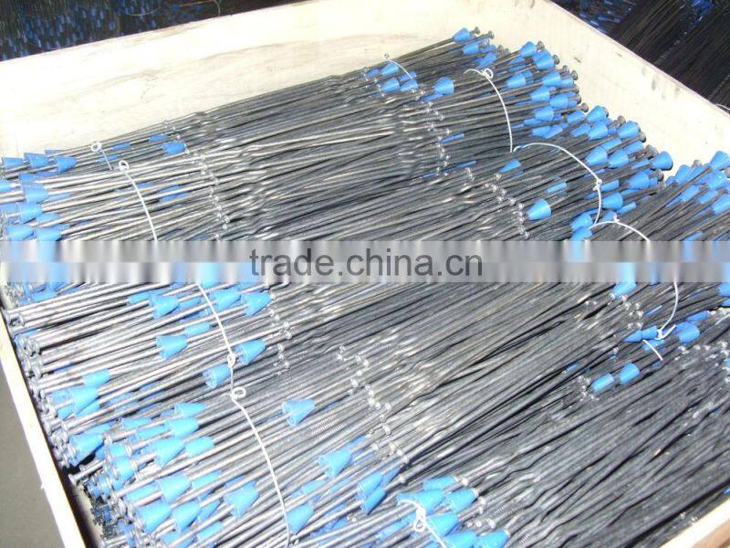 24" Snap tie with washers