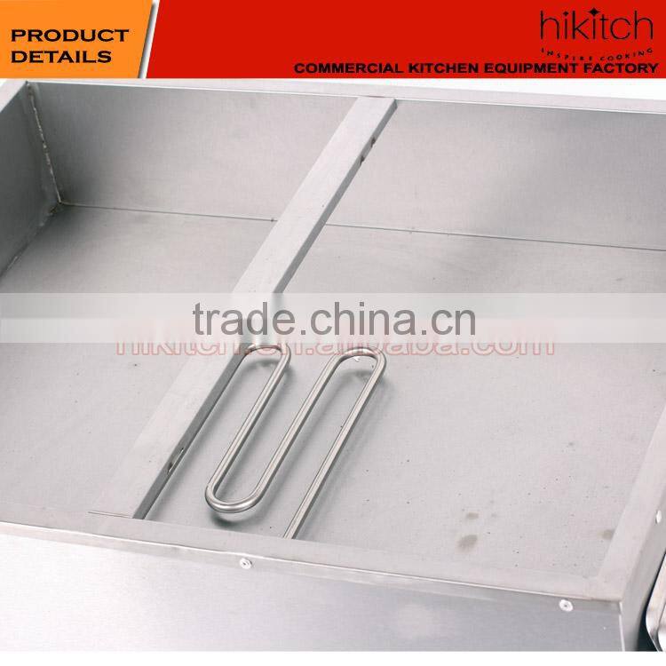 Kitchen equipment Table-Top stainless steel Electric Buffet food warmer bain marie for restaurant.