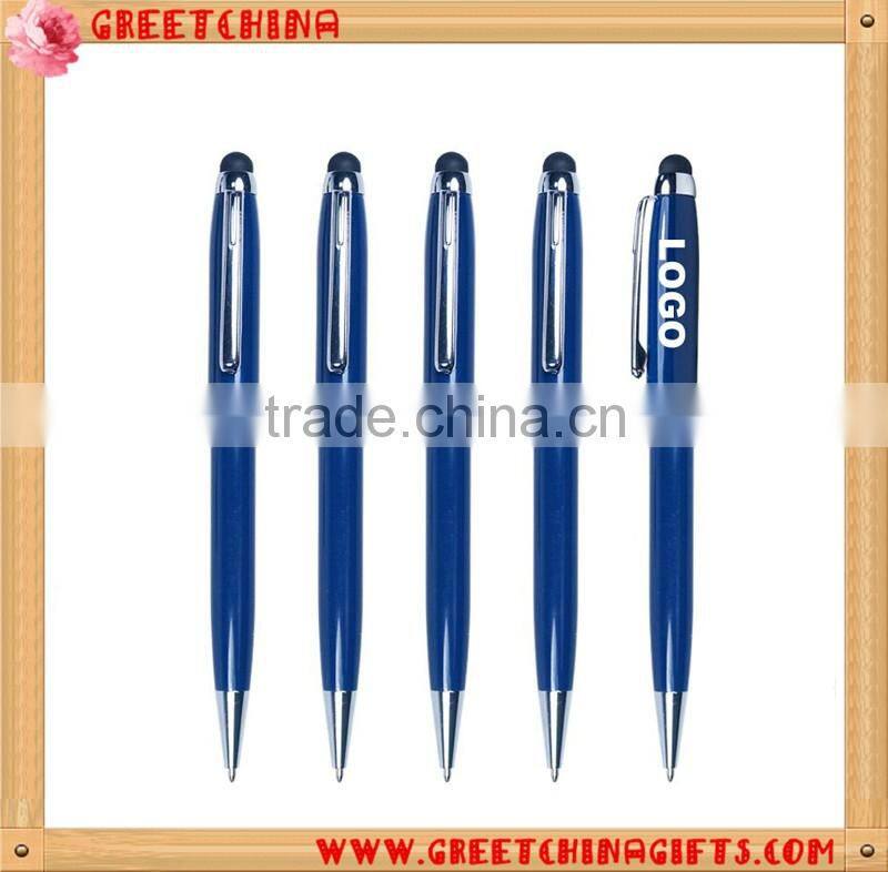 Advertising plastic table ball pen with string