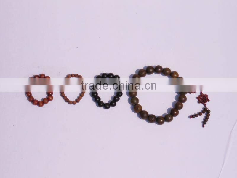 2014 new natural colour solid wooden balls with painting