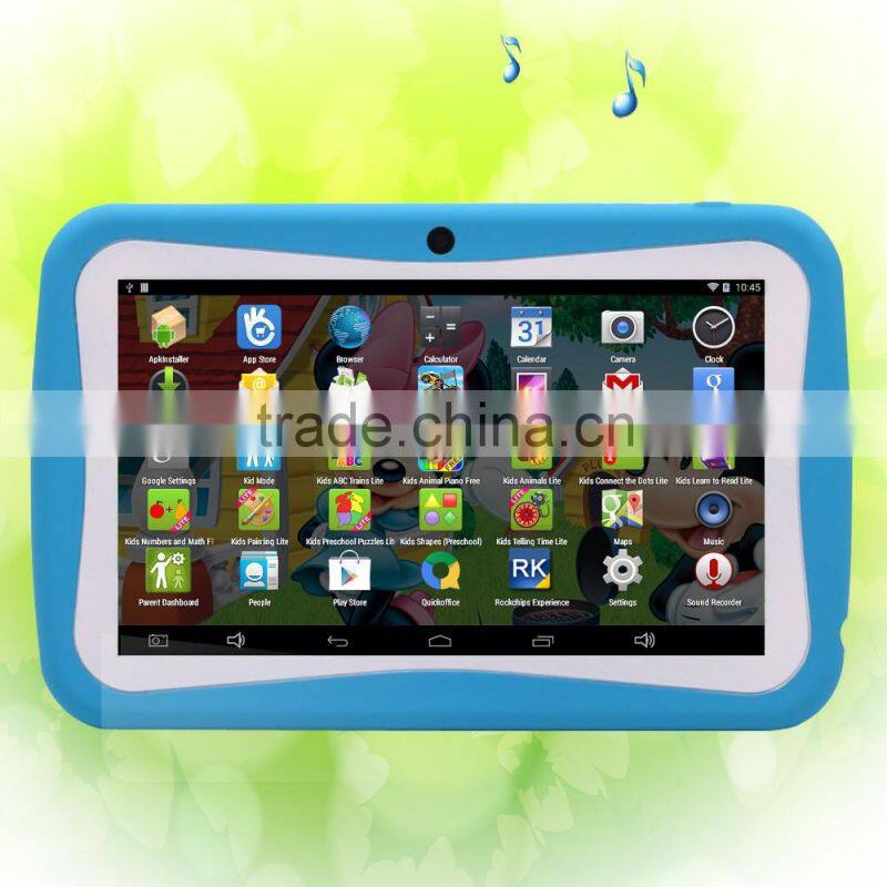 CP 7 Inch Kids Quad core RK3128 Tablet PC 8GB RAM 1G ROM Android 5.1 Christmas gift