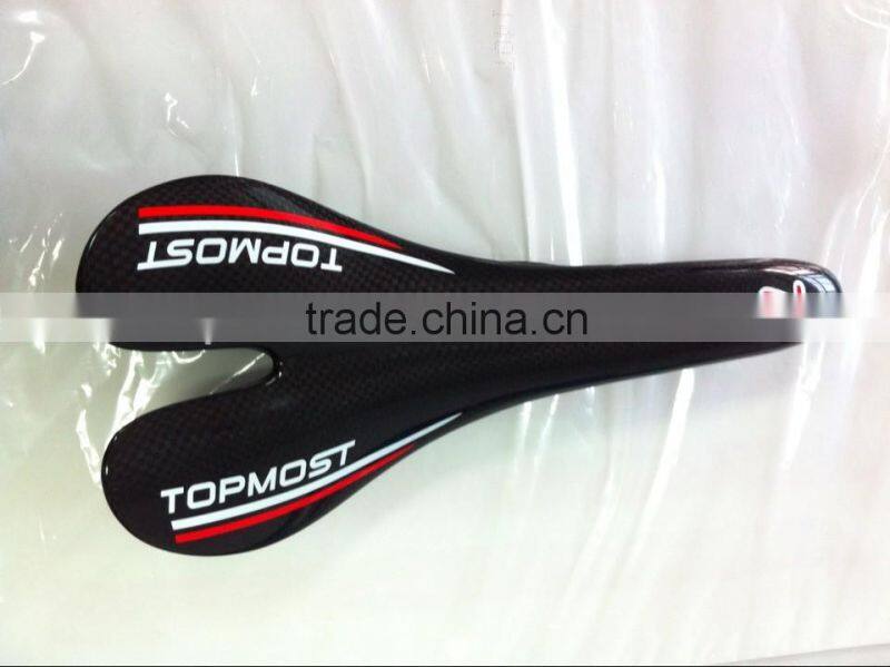 2014 Novel item durable carbon bicycle saddle at factory's price for sale
