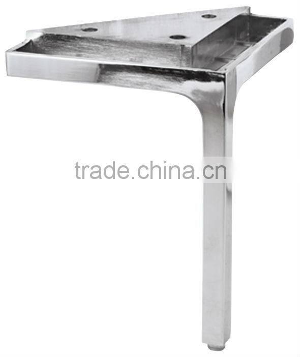 stainless steel metal triangle sofa leg A783
