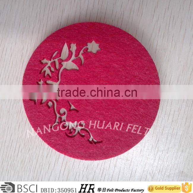 Square felt placemats red felt placemats