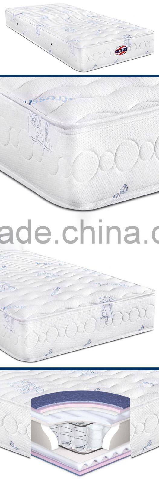 Luxurious fireproof 5 star hotel mattress