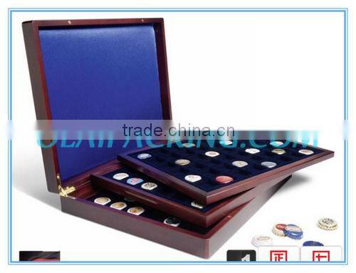 New design high quality square tinplate coin box small gift packaging box