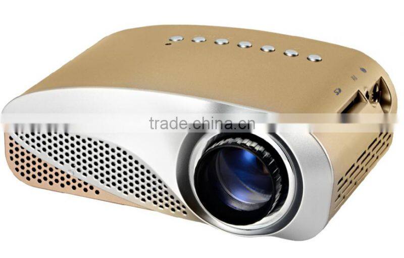 Single TFT-LCD Panel mini pocket lcd projector
