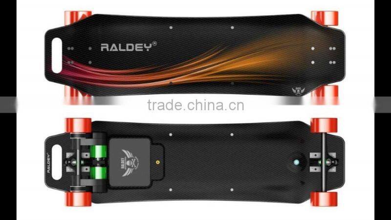 OEM wholesaler 3000w wireless remote control electric longboard carbon fibre