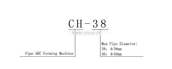 Manufacturer Hydraulic CH-38 Pipe ARC Forming Machine