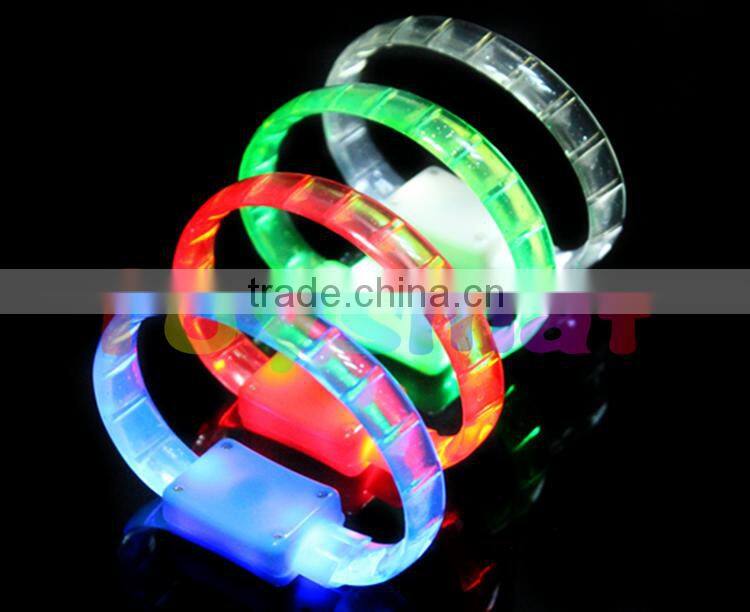 2016 Wholesale led running bracelet flashing led bracelet