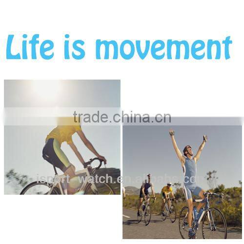 Shenzhen Government Approved High-tech Factory Various Colors Exercise Watch Sports Wristband 3D Rechargeable Sports Watch W284