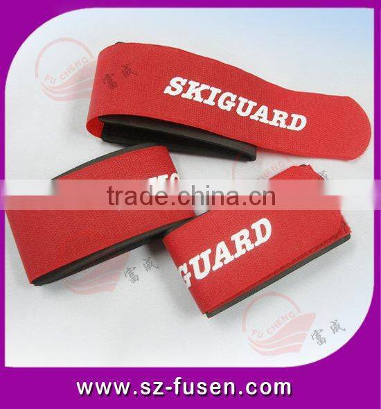 magic tape ski strap with logo "Snicker"