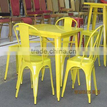 Metal industrial armrest Chair