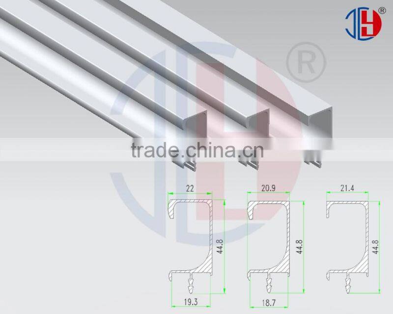 Anodized aluminum l profile handle for kitchen cabinet