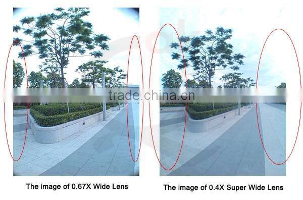 2 in1 camrea lens 0.4X Super Wide Angle+10X Macro Photo Lens Kit for iPhone Samsung