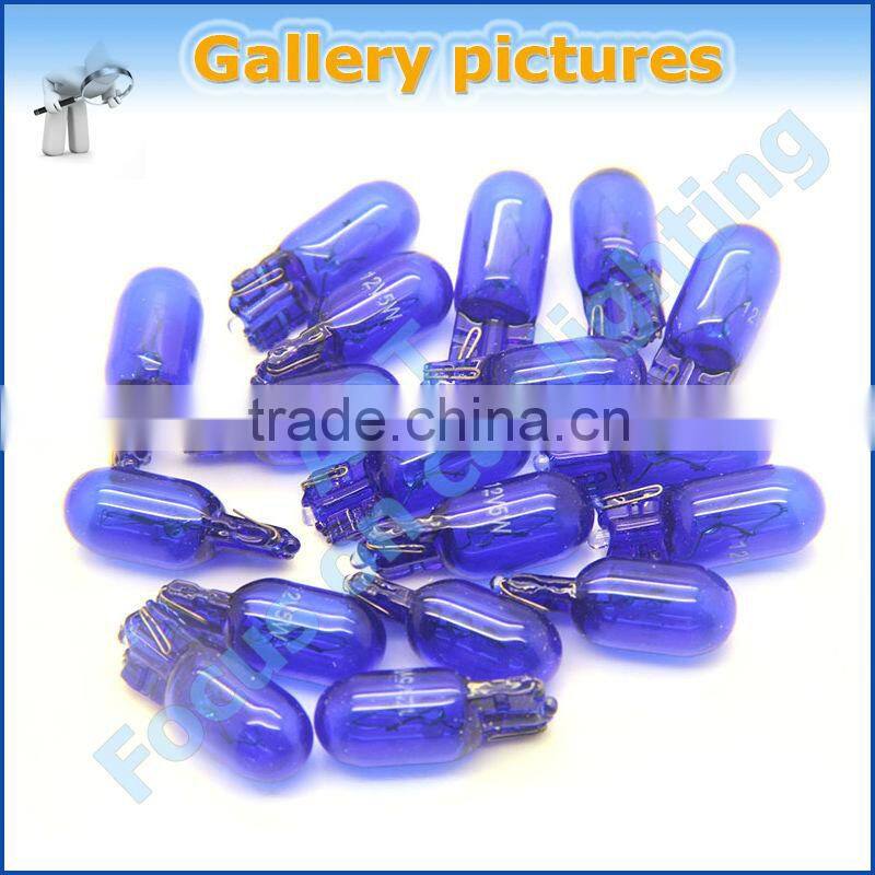 Hiway led light 194 w5w t10 Car Chrome bulb Middle blue auto bulbs