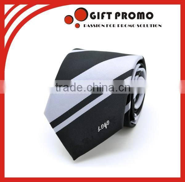 Custom Man Silk Embroidery Logo Tie
