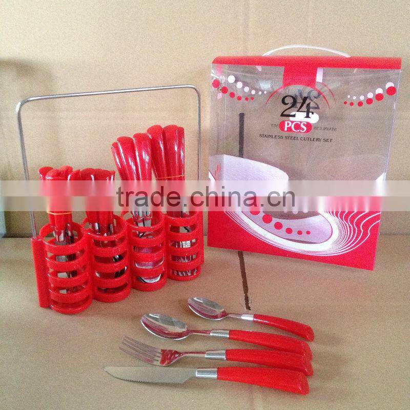 2014 Canton Fair New Product Stainless Steel Hanging Flatware