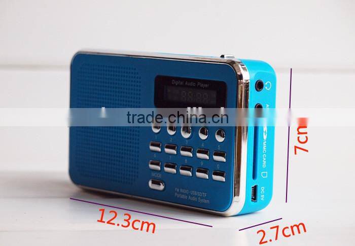 Hot sell portable mini am fm radio