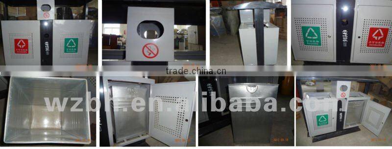 Street Stainless Steel Bin BH20707