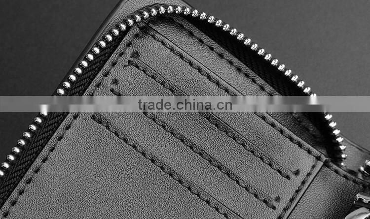 Top selling business genuine leather key holder for mens