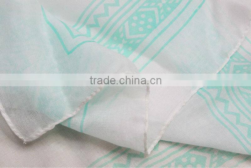 star design summer and spring muslim cotton head scarf