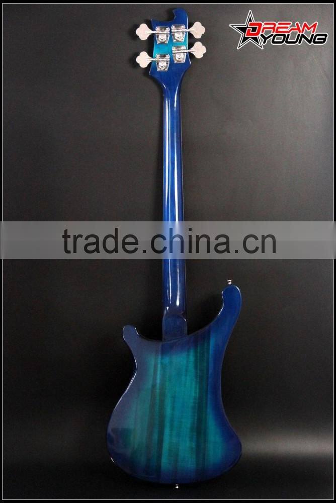 DS-EB6011 Blue Color Canadian Maple Neck Bass Guitar
