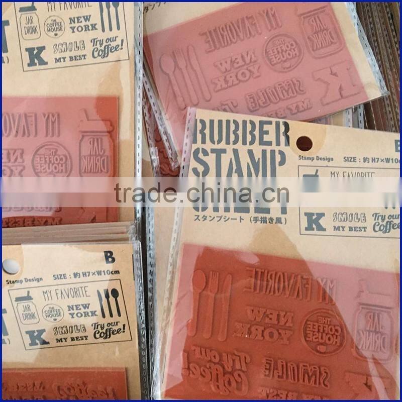 New Design Custom Rubber Stamp