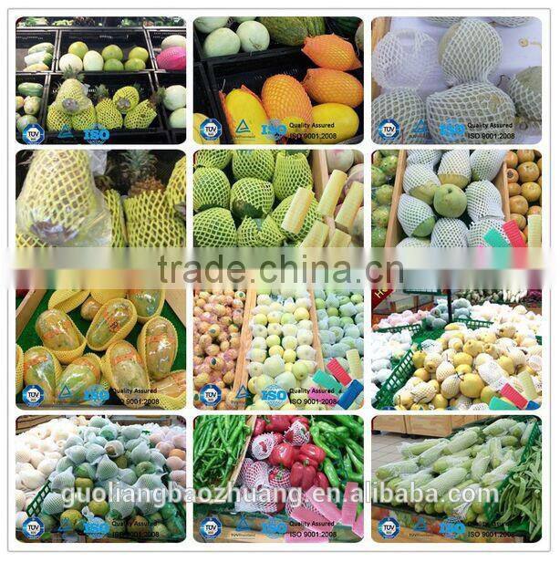Free Sample Food Grade Polythene Expanded Foam Poly Mesh Net For Fresh Fruit Packing