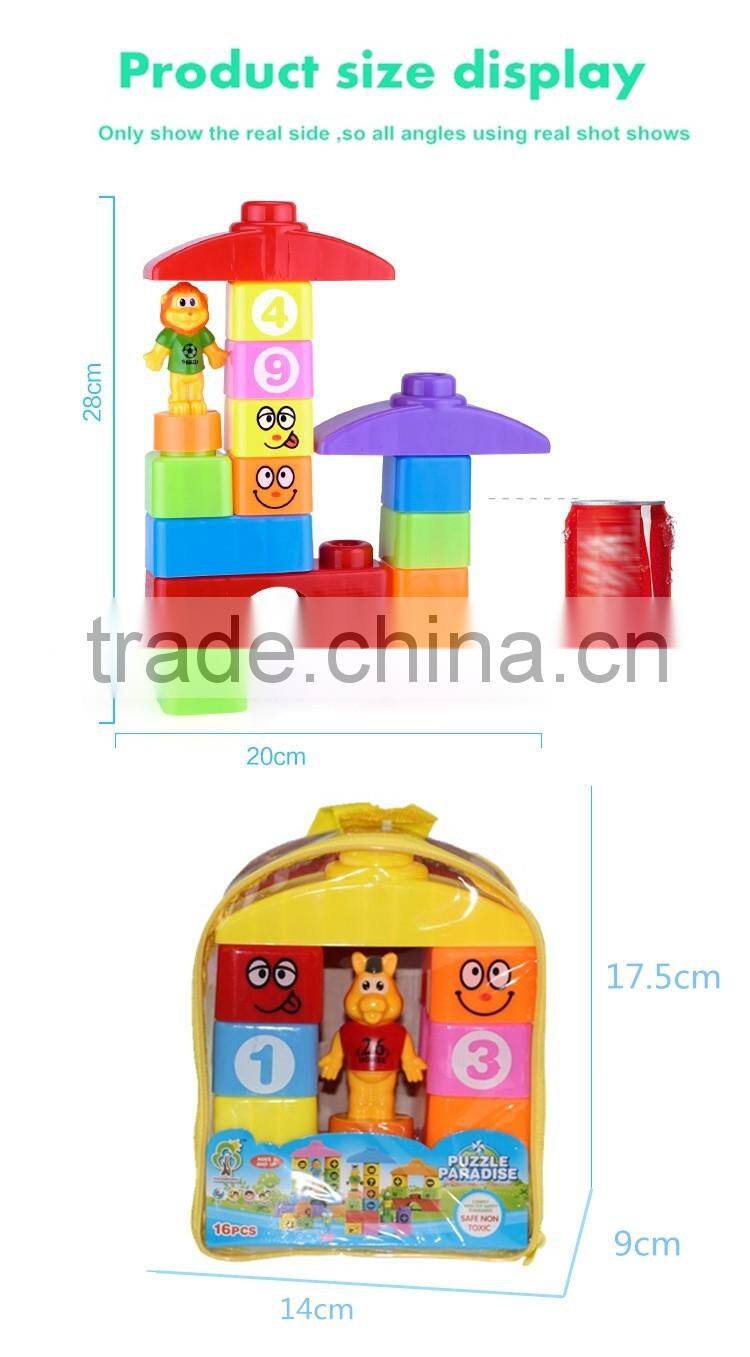 Puzzle paradise Plstic Educational building block for children