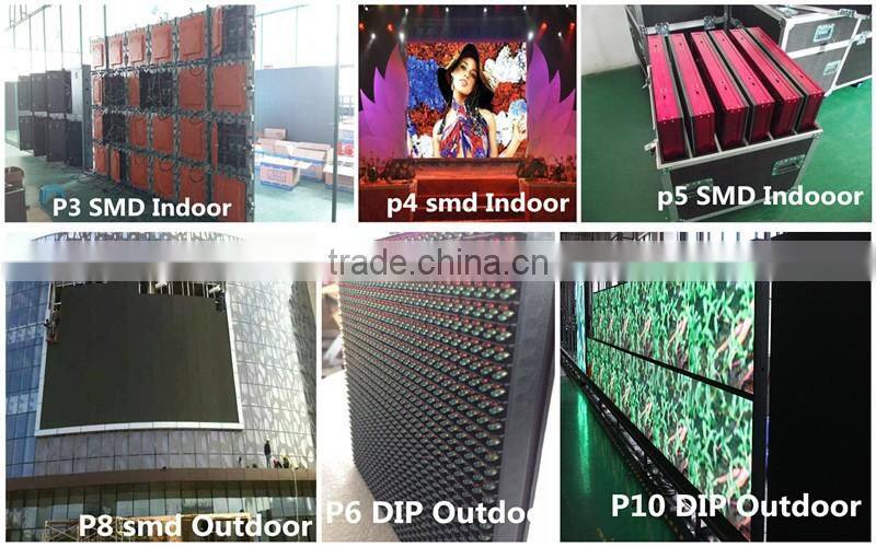 P6 Indoor fulll color led display screen for video