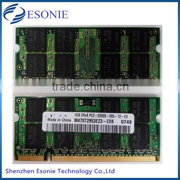 China work on all motherboard ram memory ddr2 1gb 800mhz laptop original chips