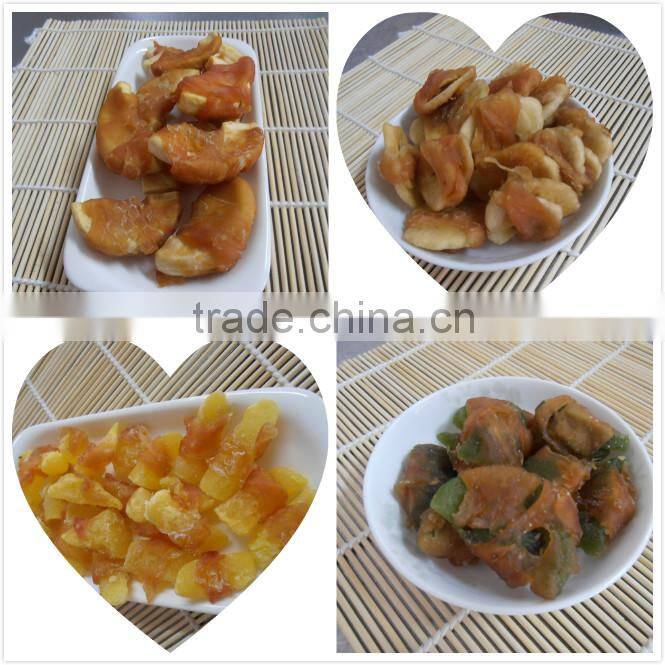 lamb wrap carrot strips Dog and pet treats MJL13