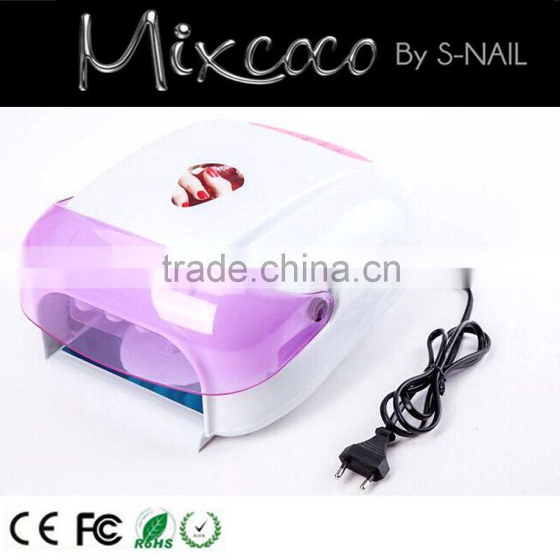 S-Nail 36W gel uv led cordless nail lamp,uv nail lamp