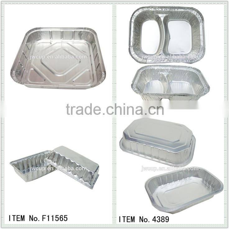 New design heart-shaped aluminum foil container with high quality