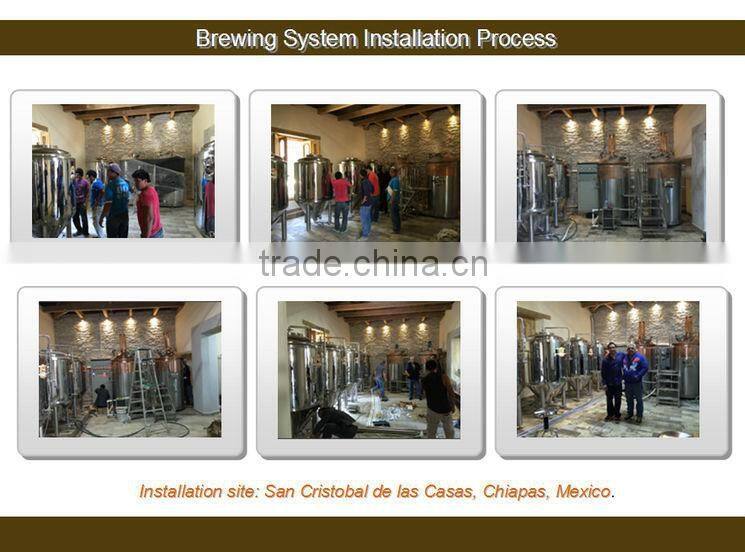beer brewing equipment of 300L brewhouse for used brewery plant