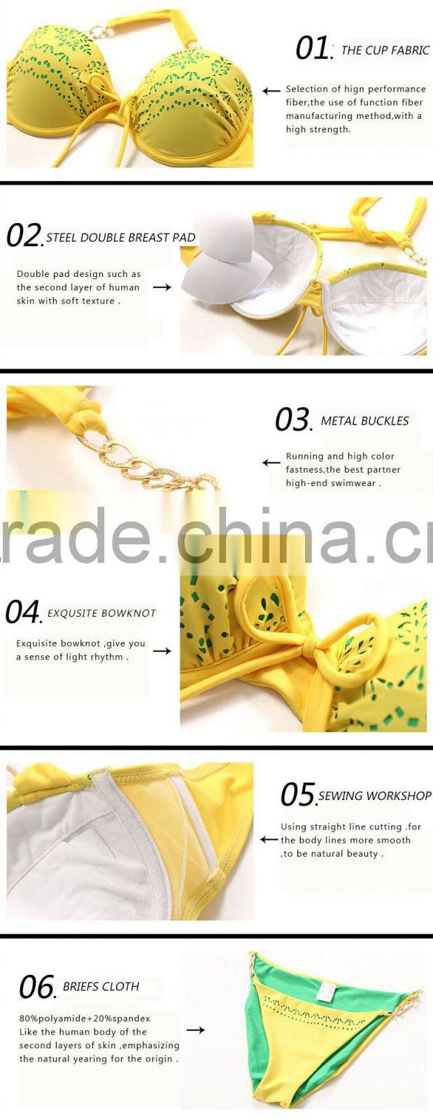 2016 wholesale fashion bikini for girl