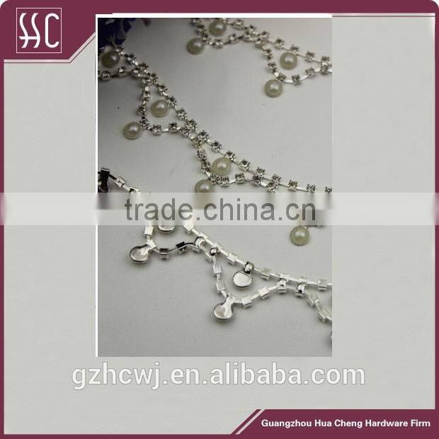 fashion handbag chain, 2015 latest design bag chain, bag chain with pearls