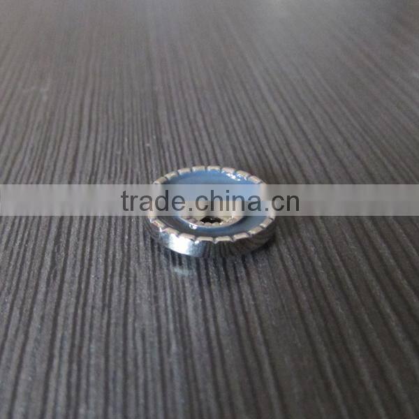 Painted Flatback Metal Button Shirt Button