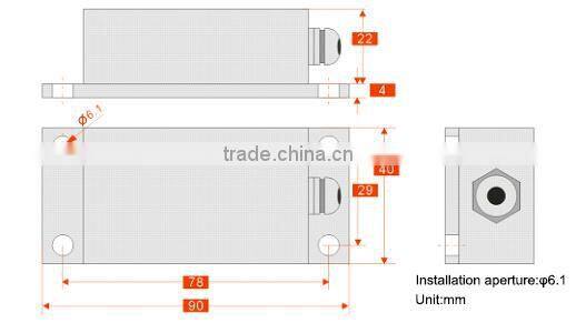 Inclination Alarm Sensor Slope Angle Warning Switch Switch/relay Output