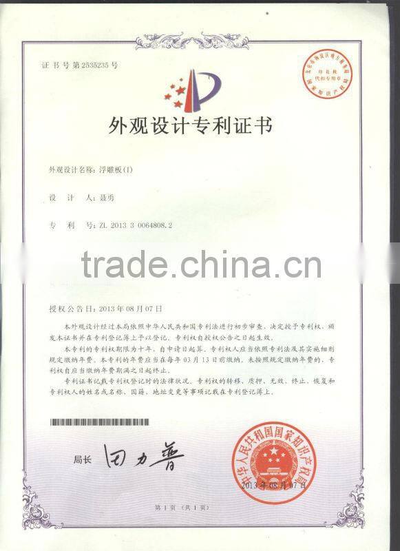 3d wall decor mdf wood material interior wall decoration material wall finishing material