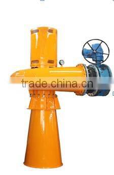 Tubular turbine generators vertical type