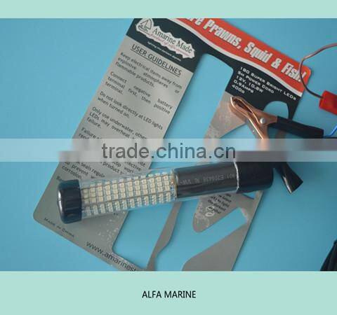 Great Green LED Boat Lure Bait Finder Night Fishing Underwater Light