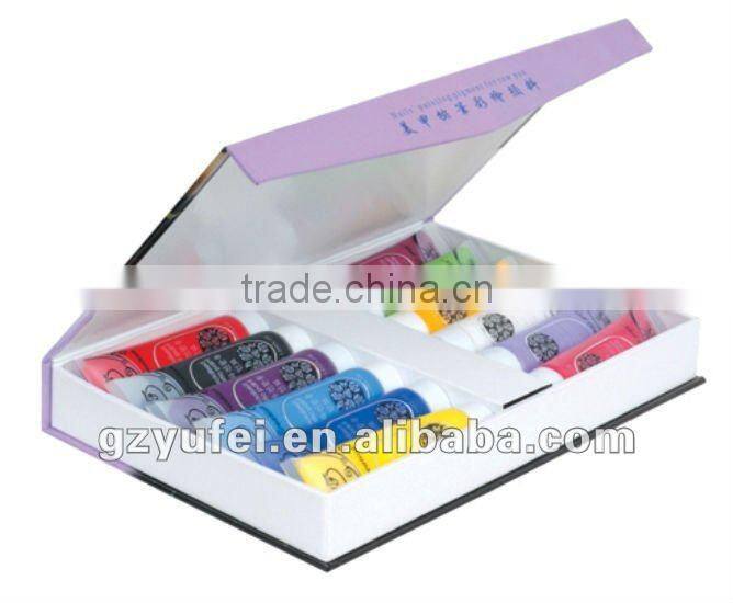 18 colors nail art acrylic paint