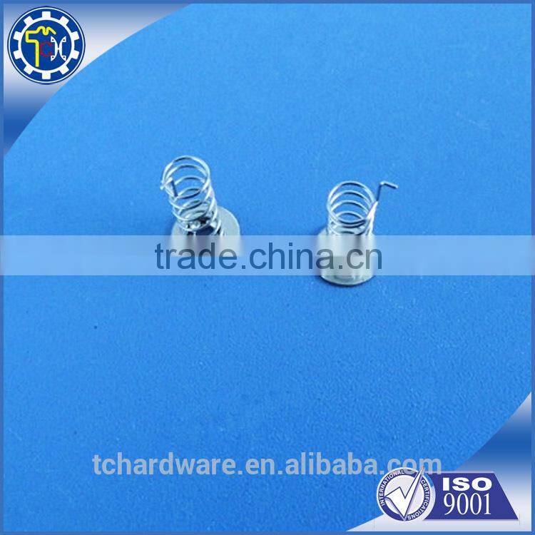 Spring steel zinc plating coil compression battery contact spring in stock