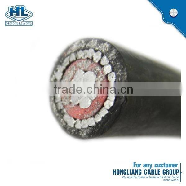 Wholesale high qulity Aluminum Concentric power cable 6 AWG